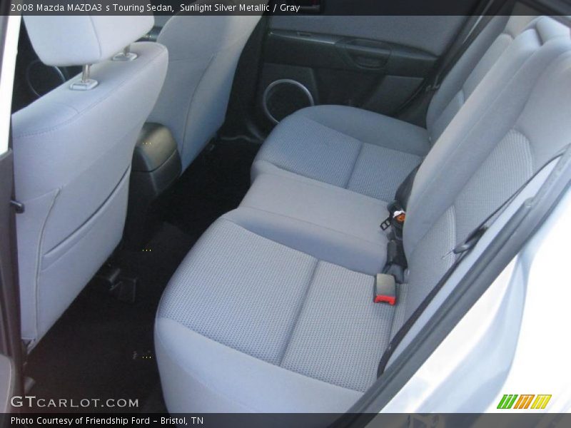 Sunlight Silver Metallic / Gray 2008 Mazda MAZDA3 s Touring Sedan