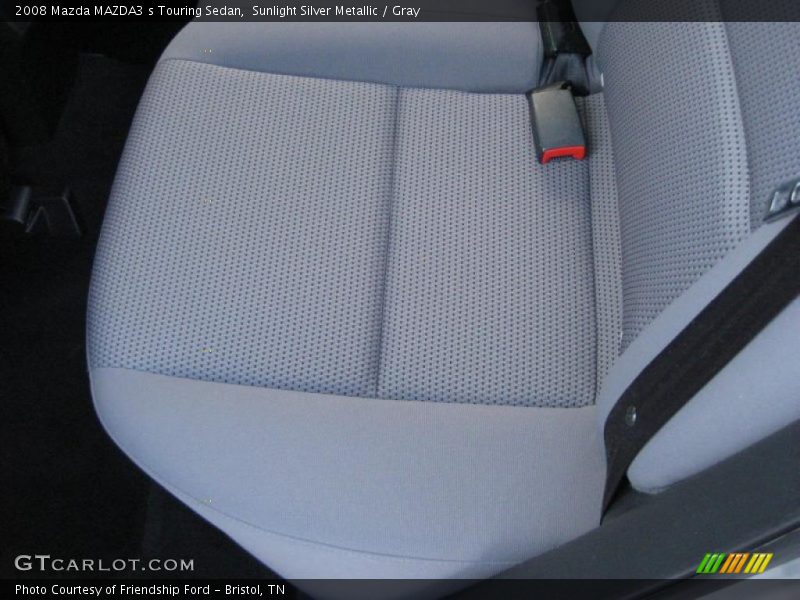 Sunlight Silver Metallic / Gray 2008 Mazda MAZDA3 s Touring Sedan