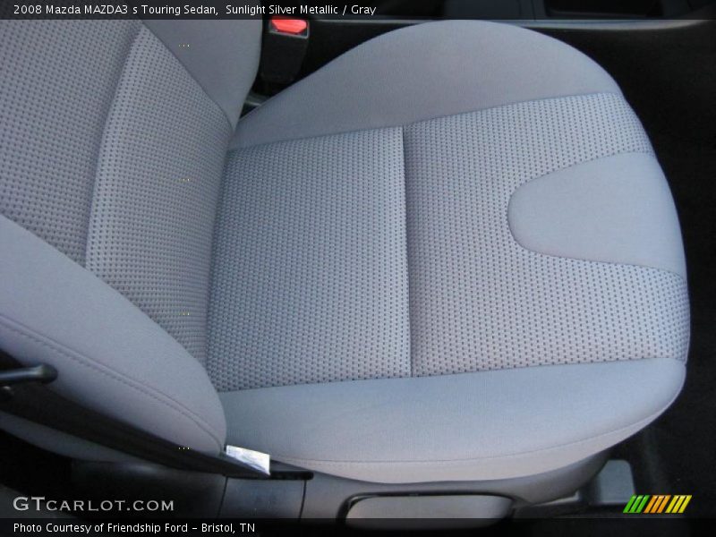  2008 MAZDA3 s Touring Sedan Gray Interior
