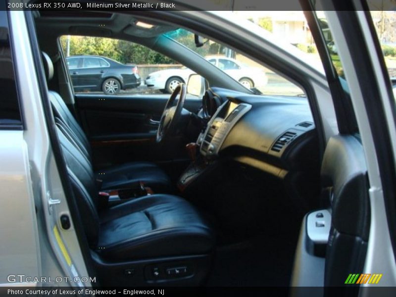 Millenium Silver Metallic / Black 2008 Lexus RX 350 AWD