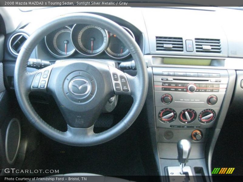 Dashboard of 2008 MAZDA3 s Touring Sedan