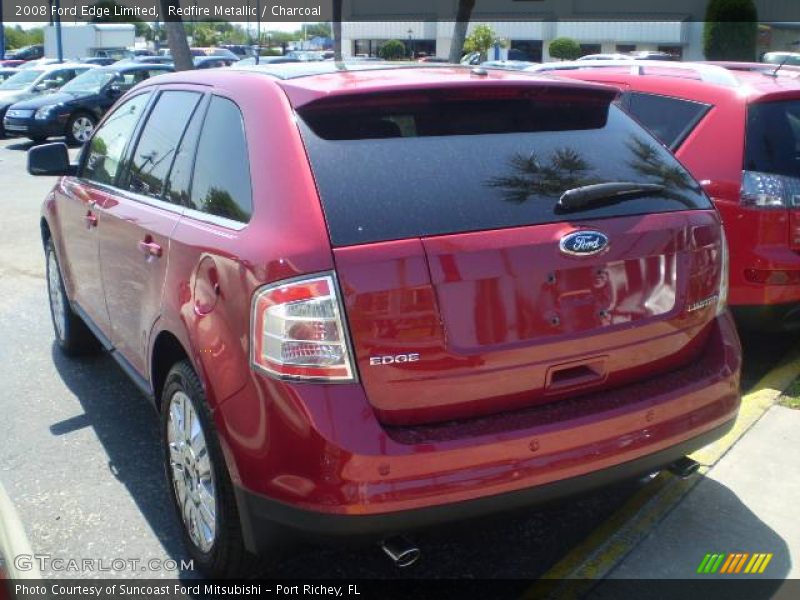 Redfire Metallic / Charcoal 2008 Ford Edge Limited