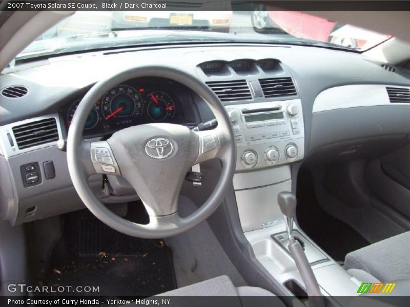 Black / Dark Charcoal 2007 Toyota Solara SE Coupe