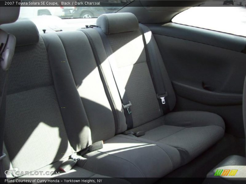 Black / Dark Charcoal 2007 Toyota Solara SE Coupe
