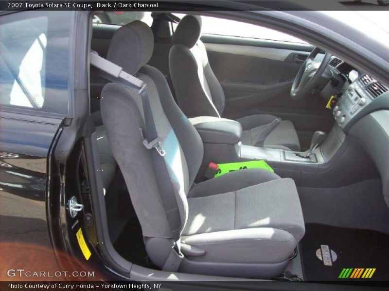 Black / Dark Charcoal 2007 Toyota Solara SE Coupe