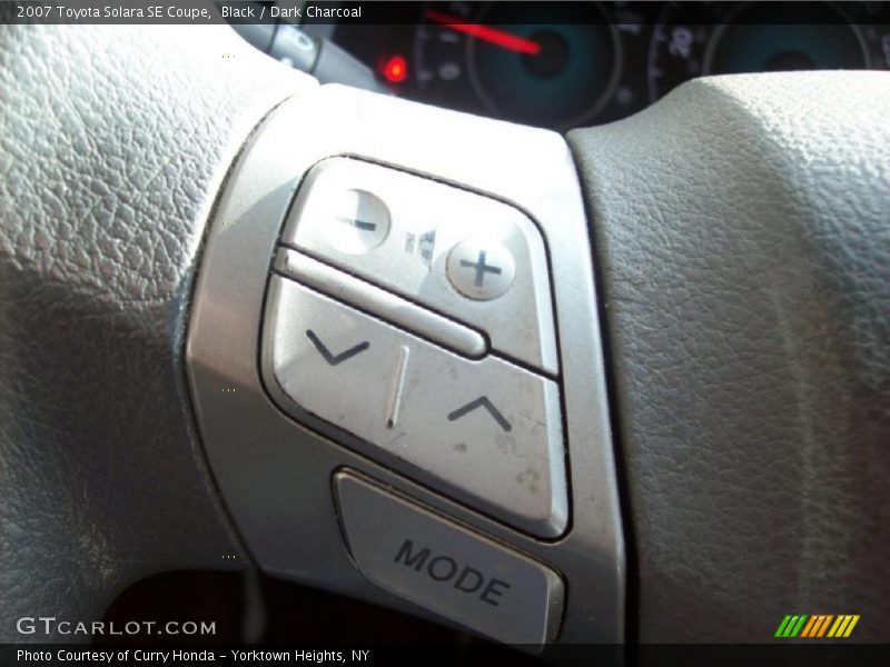 Black / Dark Charcoal 2007 Toyota Solara SE Coupe