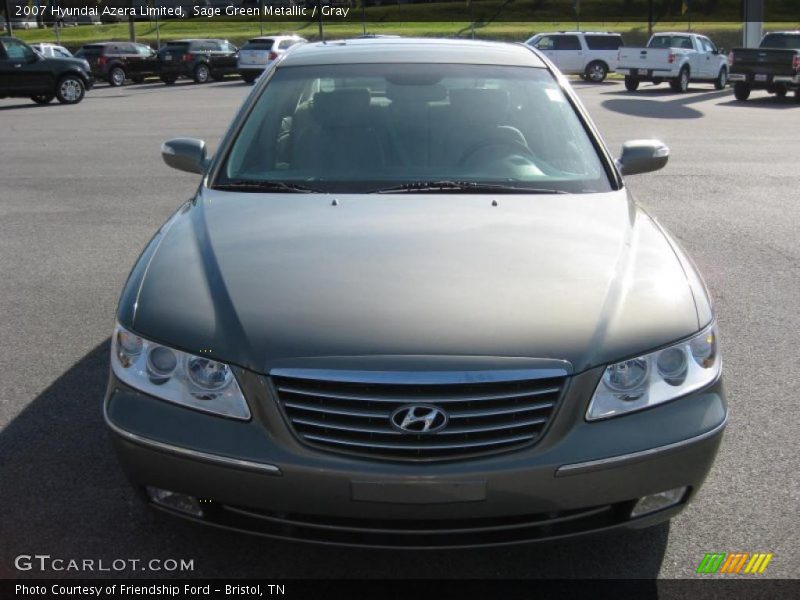 Sage Green Metallic / Gray 2007 Hyundai Azera Limited