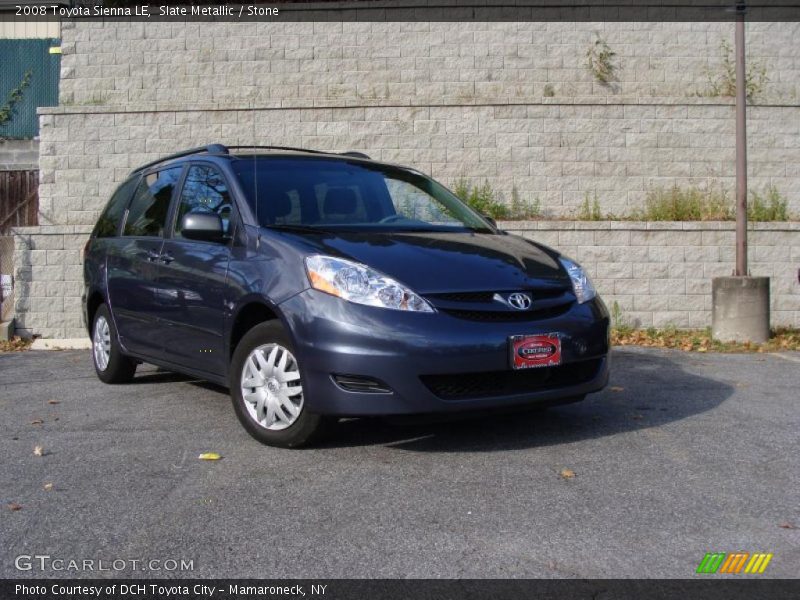 Slate Metallic / Stone 2008 Toyota Sienna LE