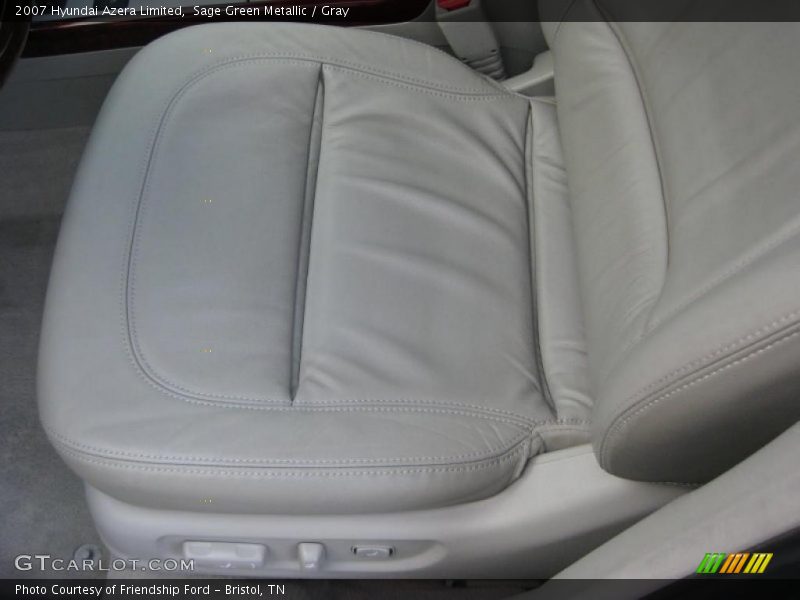 Sage Green Metallic / Gray 2007 Hyundai Azera Limited