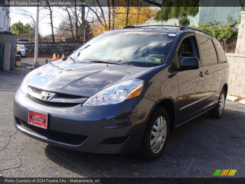 Slate Metallic / Stone 2008 Toyota Sienna LE