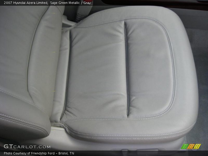 Sage Green Metallic / Gray 2007 Hyundai Azera Limited