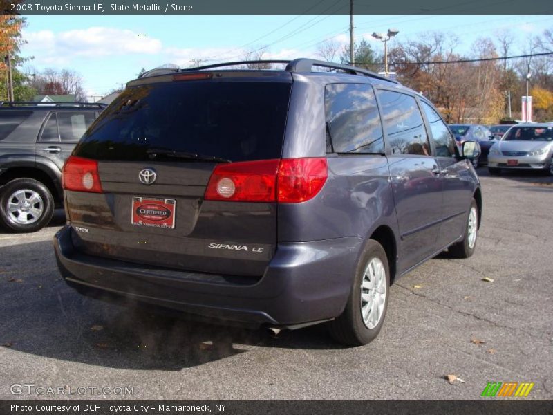 Slate Metallic / Stone 2008 Toyota Sienna LE