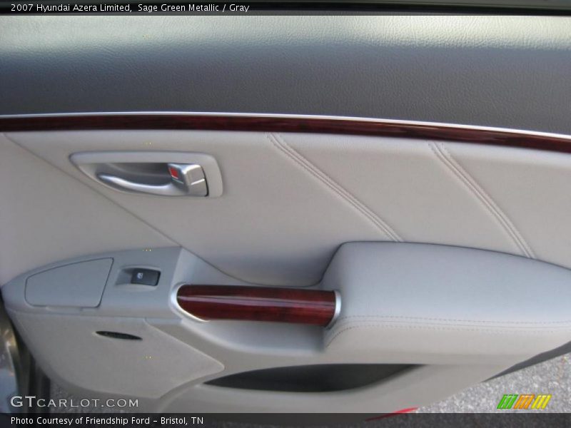 Sage Green Metallic / Gray 2007 Hyundai Azera Limited