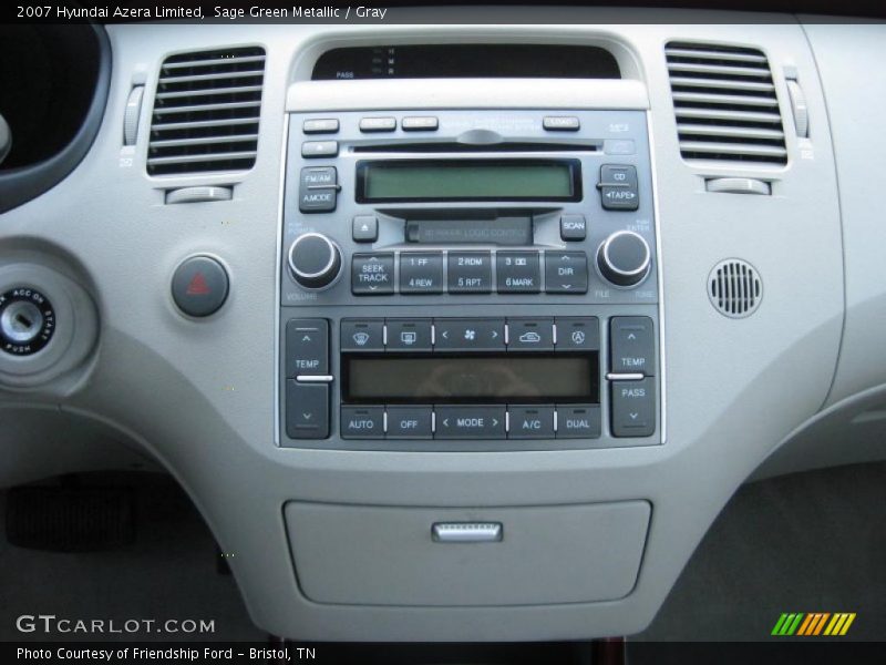 Sage Green Metallic / Gray 2007 Hyundai Azera Limited