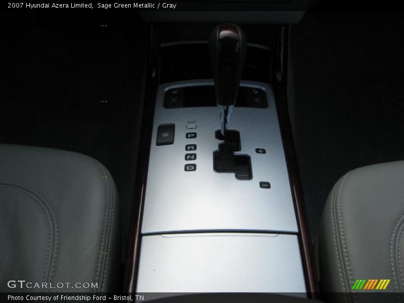 Sage Green Metallic / Gray 2007 Hyundai Azera Limited
