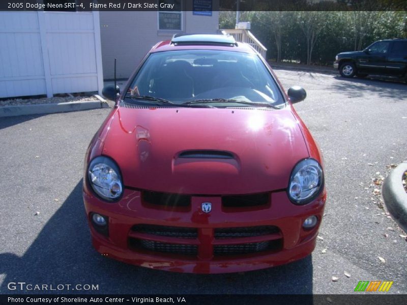 Flame Red / Dark Slate Gray 2005 Dodge Neon SRT-4