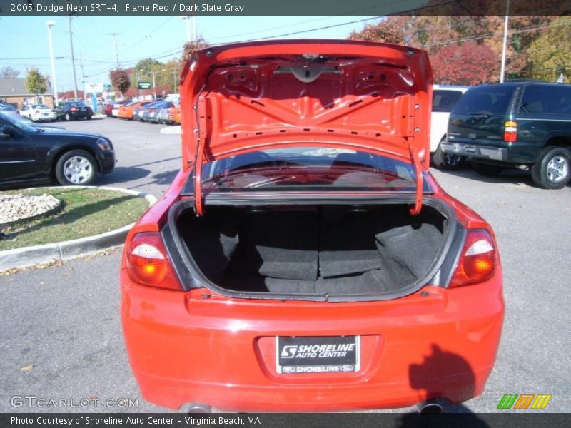Flame Red / Dark Slate Gray 2005 Dodge Neon SRT-4