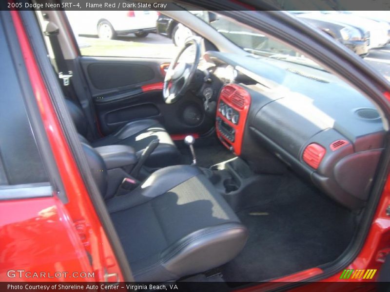 Flame Red / Dark Slate Gray 2005 Dodge Neon SRT-4