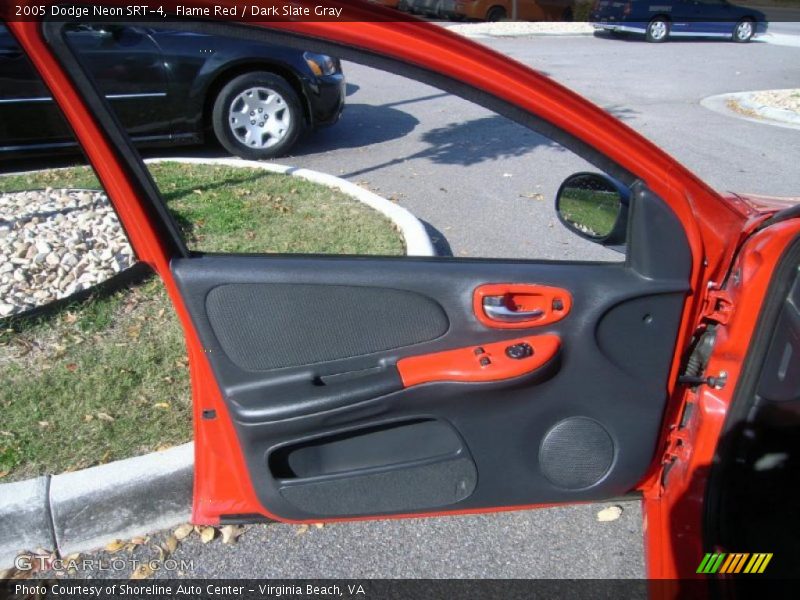 Flame Red / Dark Slate Gray 2005 Dodge Neon SRT-4