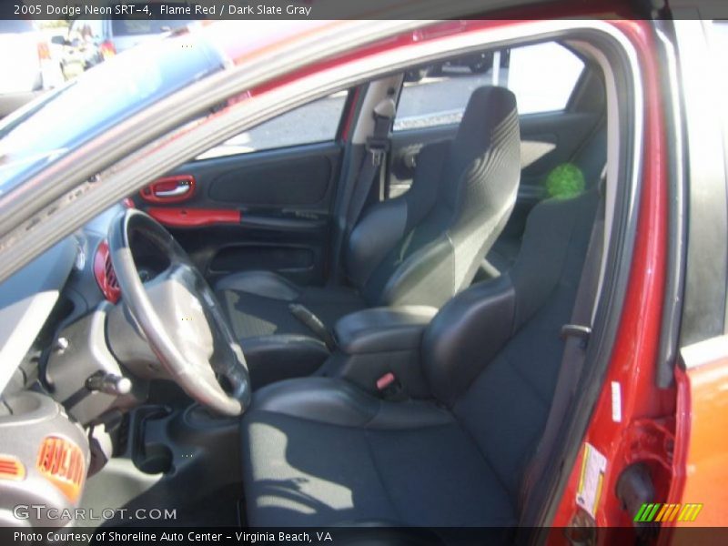 Flame Red / Dark Slate Gray 2005 Dodge Neon SRT-4