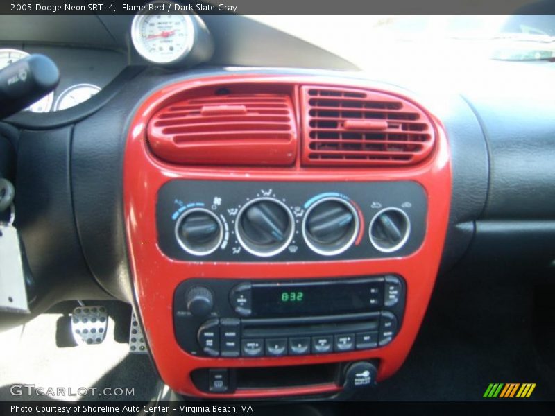 Flame Red / Dark Slate Gray 2005 Dodge Neon SRT-4
