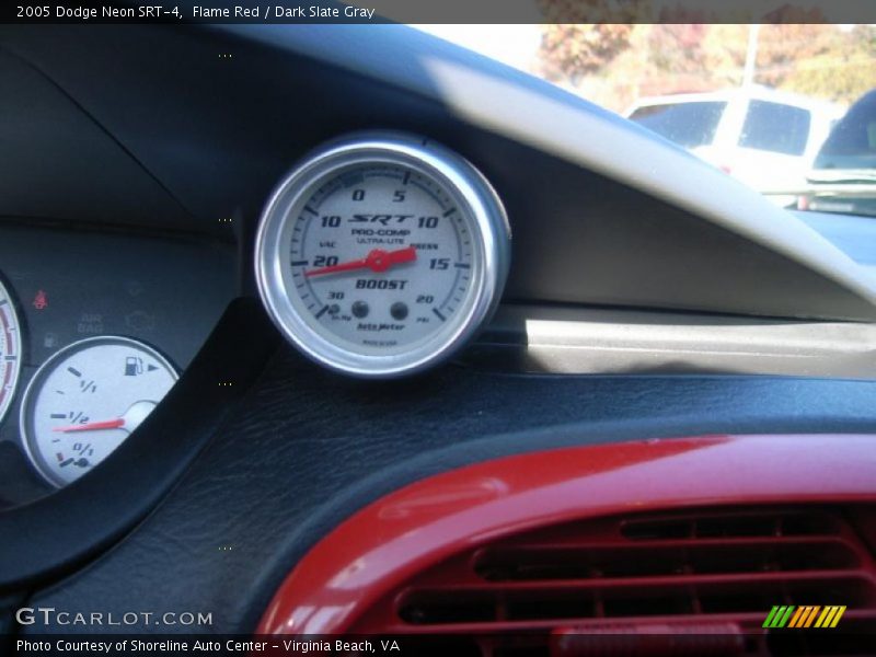 Flame Red / Dark Slate Gray 2005 Dodge Neon SRT-4
