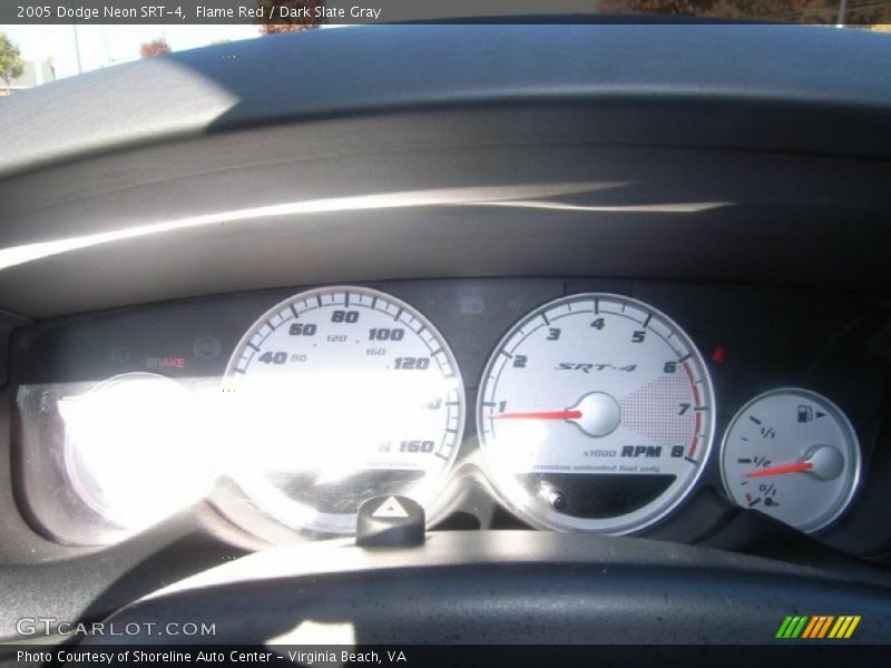 Flame Red / Dark Slate Gray 2005 Dodge Neon SRT-4