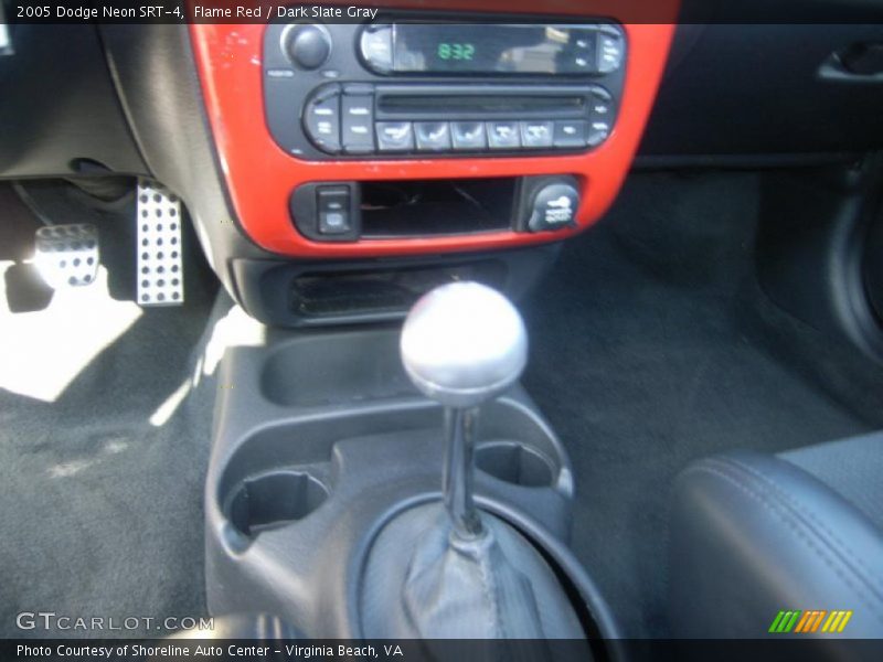 Flame Red / Dark Slate Gray 2005 Dodge Neon SRT-4
