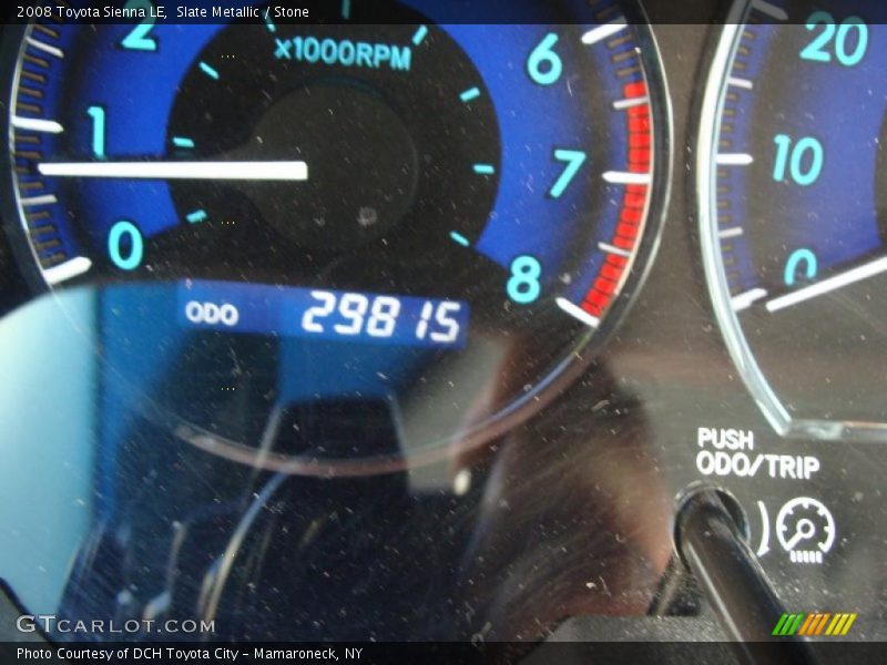 Slate Metallic / Stone 2008 Toyota Sienna LE
