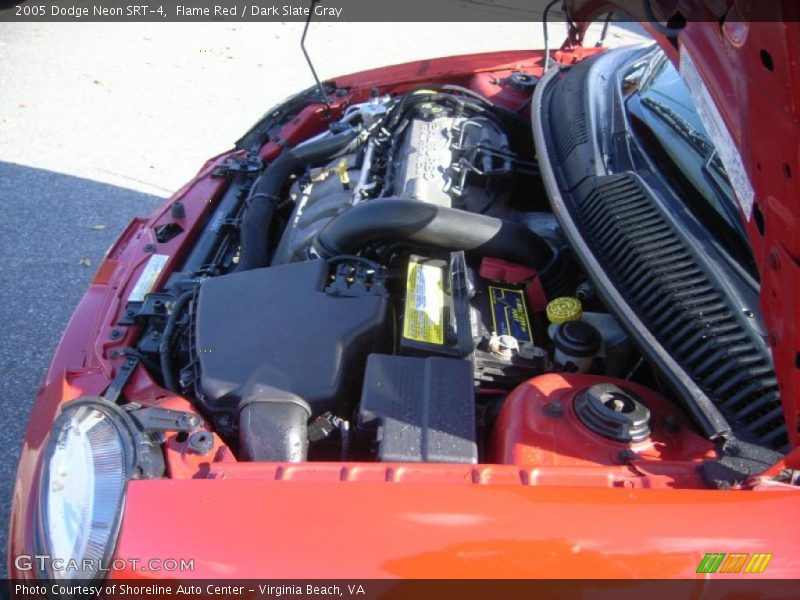 Flame Red / Dark Slate Gray 2005 Dodge Neon SRT-4