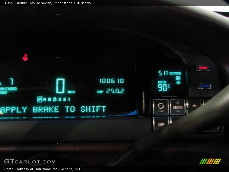Moonstone / Mulberry 1999 Cadillac DeVille Sedan