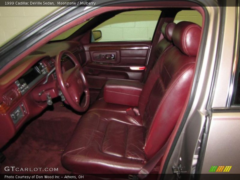  1999 DeVille Sedan Mulberry Interior