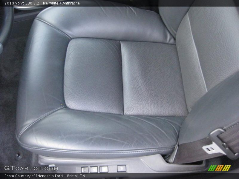 Ice White / Anthracite 2010 Volvo S80 3.2