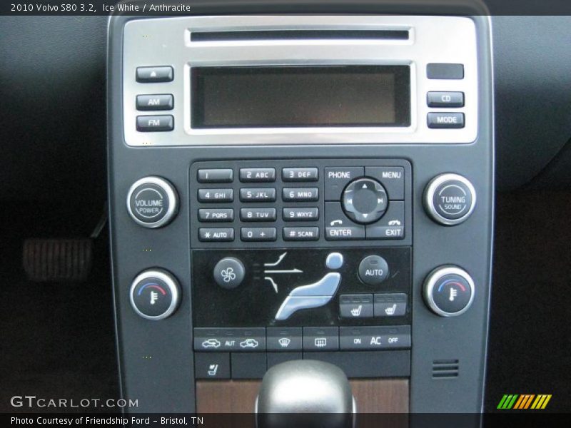 Controls of 2010 S80 3.2