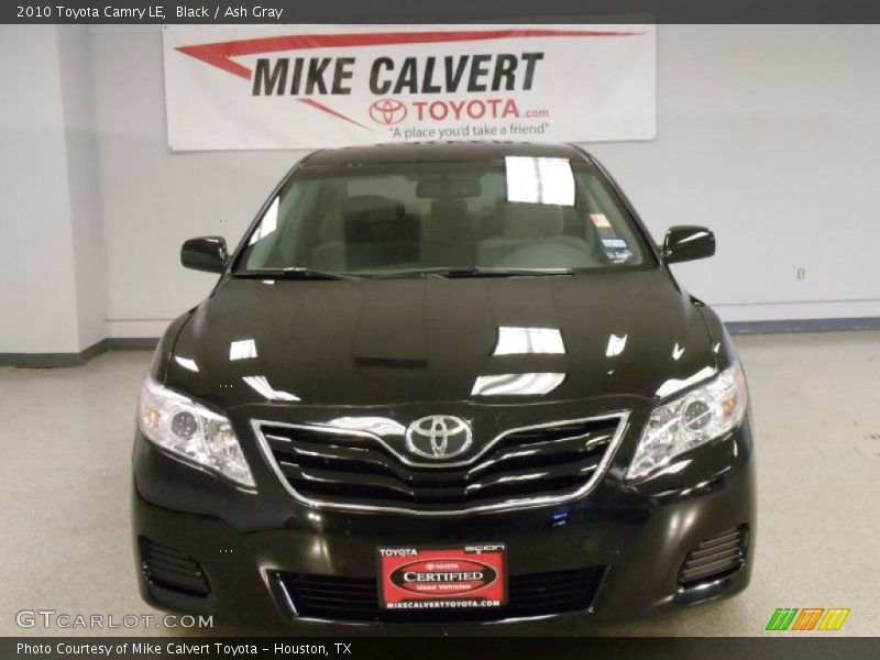 Black / Ash Gray 2010 Toyota Camry LE