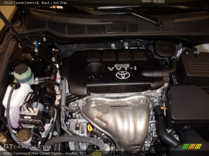 Black / Ash Gray 2010 Toyota Camry LE