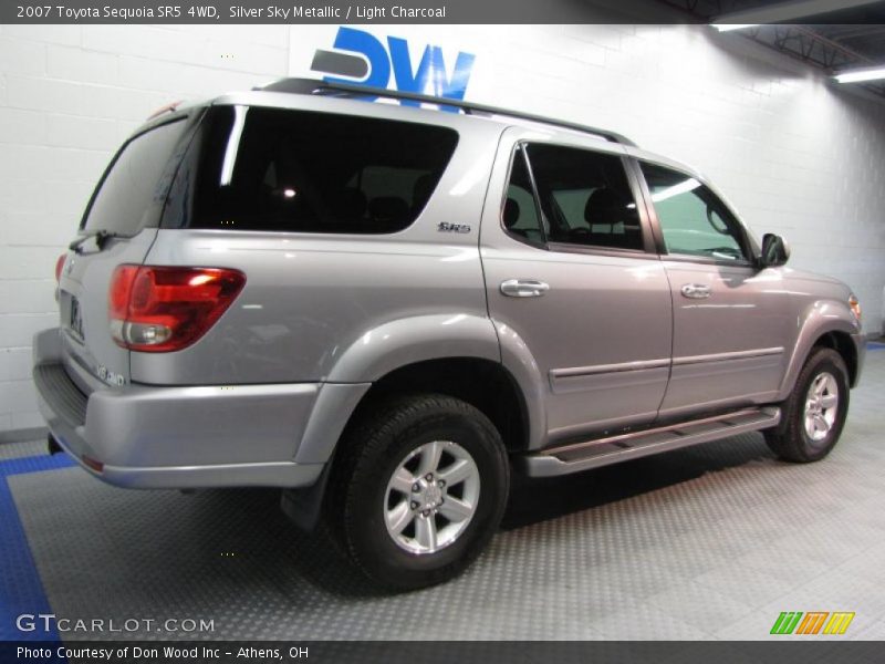 Silver Sky Metallic / Light Charcoal 2007 Toyota Sequoia SR5 4WD