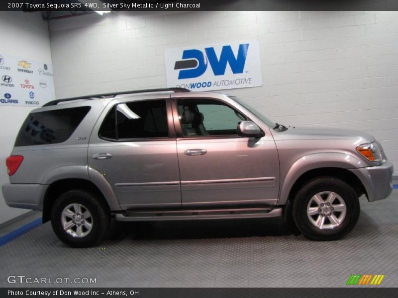 Silver Sky Metallic / Light Charcoal 2007 Toyota Sequoia SR5 4WD