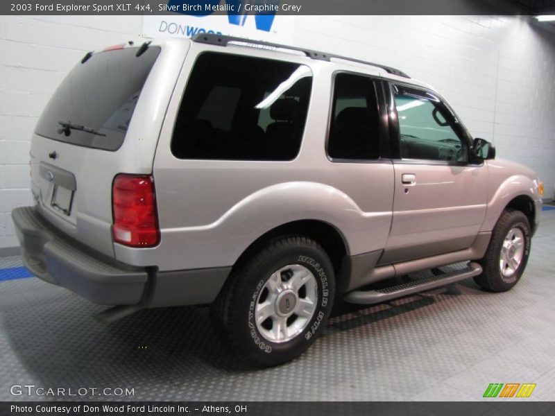 Silver Birch Metallic / Graphite Grey 2003 Ford Explorer Sport XLT 4x4