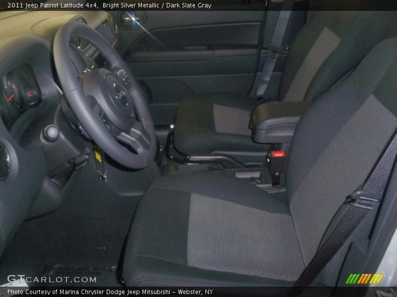 Bright Silver Metallic / Dark Slate Gray 2011 Jeep Patriot Latitude 4x4