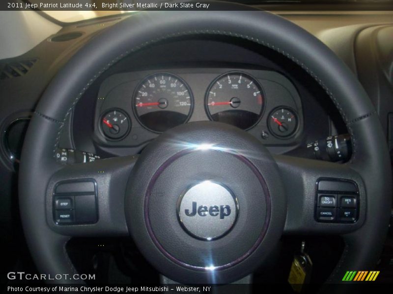 Bright Silver Metallic / Dark Slate Gray 2011 Jeep Patriot Latitude 4x4