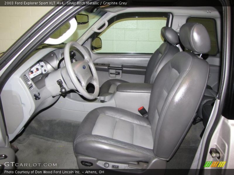  2003 Explorer Sport XLT 4x4 Graphite Grey Interior