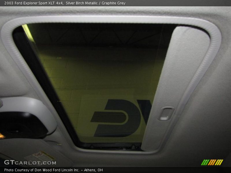 Silver Birch Metallic / Graphite Grey 2003 Ford Explorer Sport XLT 4x4