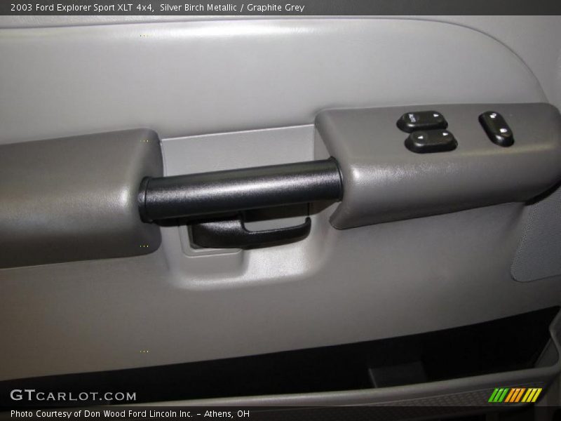 Silver Birch Metallic / Graphite Grey 2003 Ford Explorer Sport XLT 4x4