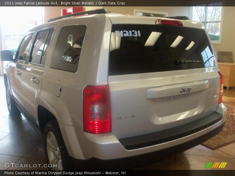 Bright Silver Metallic / Dark Slate Gray 2011 Jeep Patriot Latitude 4x4