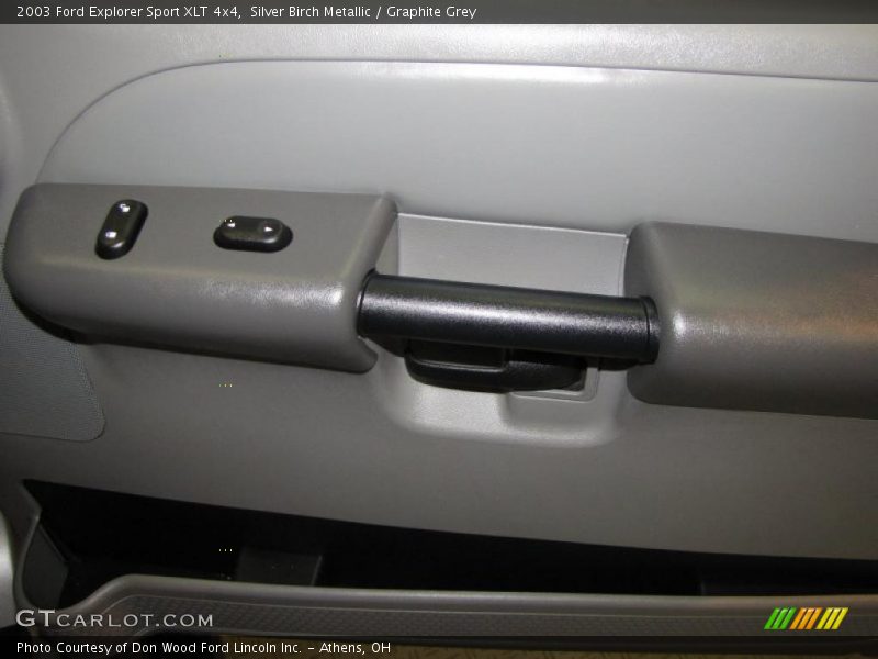 Silver Birch Metallic / Graphite Grey 2003 Ford Explorer Sport XLT 4x4