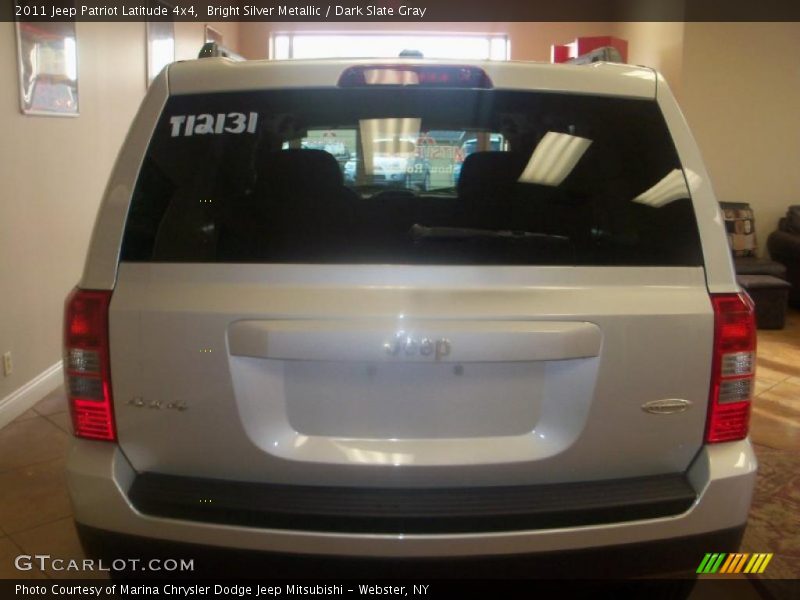Bright Silver Metallic / Dark Slate Gray 2011 Jeep Patriot Latitude 4x4