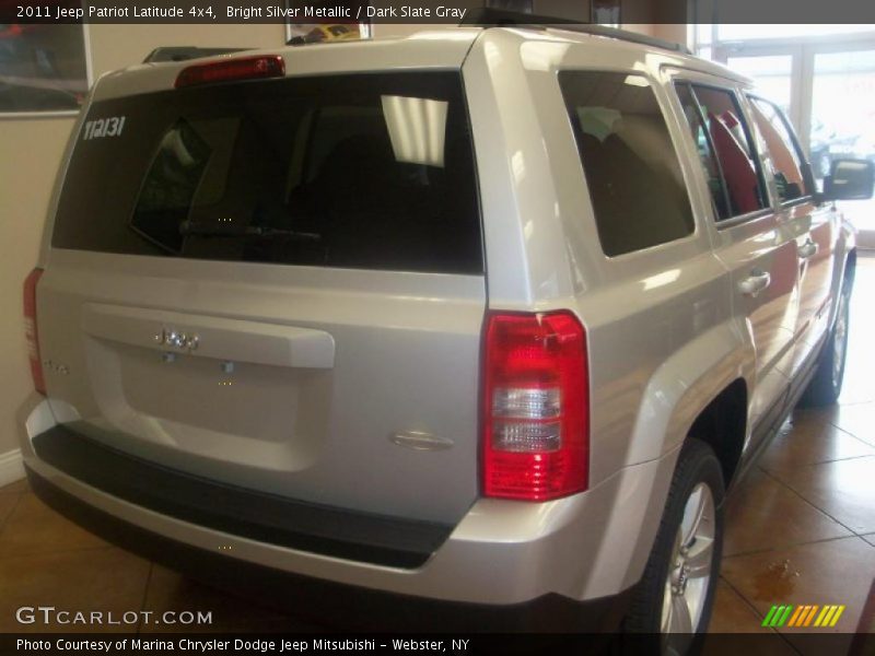 Bright Silver Metallic / Dark Slate Gray 2011 Jeep Patriot Latitude 4x4