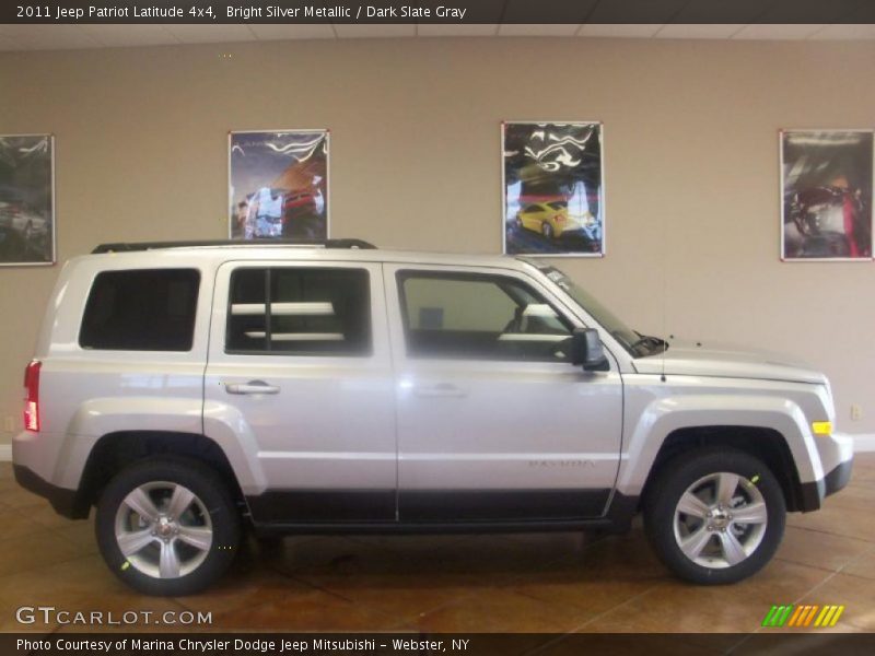 Bright Silver Metallic / Dark Slate Gray 2011 Jeep Patriot Latitude 4x4