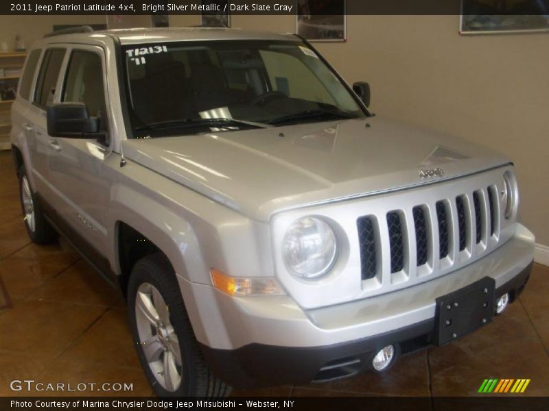 Bright Silver Metallic / Dark Slate Gray 2011 Jeep Patriot Latitude 4x4
